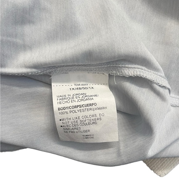 NWT Women's Under Armour Gray Loose Tech Twist 1/2 Zip Plus Sz. 1X NEW - Picture 4 of 5